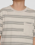Nevada Stripes Print Boys T-Shirt