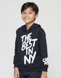 Nevada Sweater Hoodie Abstrack Spray Anak Laki-laki Print Stand Up