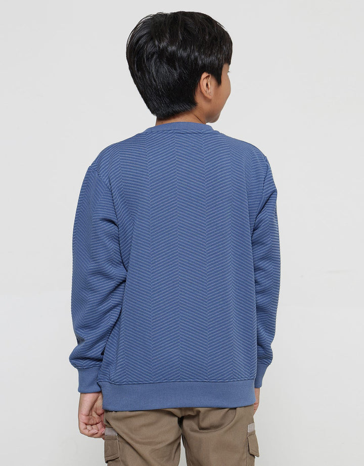 Nevada  Tulang Ikan Sweater Non Hoodie Anak Laki-Laki