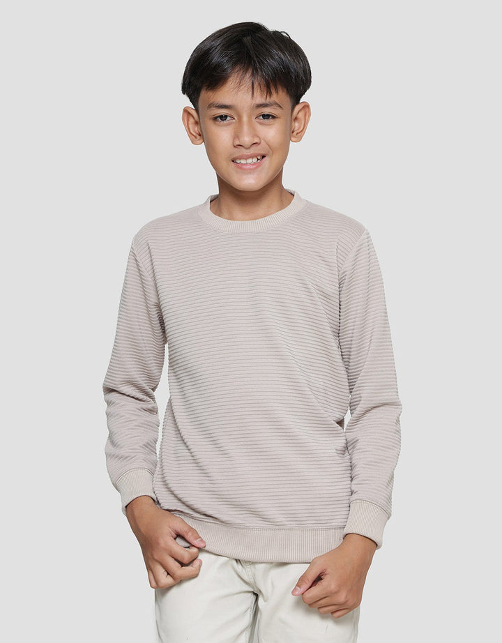 Nevada Textured Solid Boys Sweater