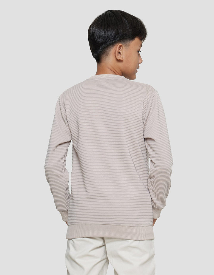 Nevada Textured Solid Boys Sweater