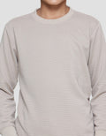 Nevada Textured Solid Sweater Anak Laki-laki