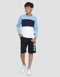 Nevada Cut N Sew Double Rib Boys Non Hoodie Sweater