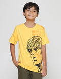Nevada Print Newspaper Anime Kaos Lengan Pendek Anak Laki-Laki