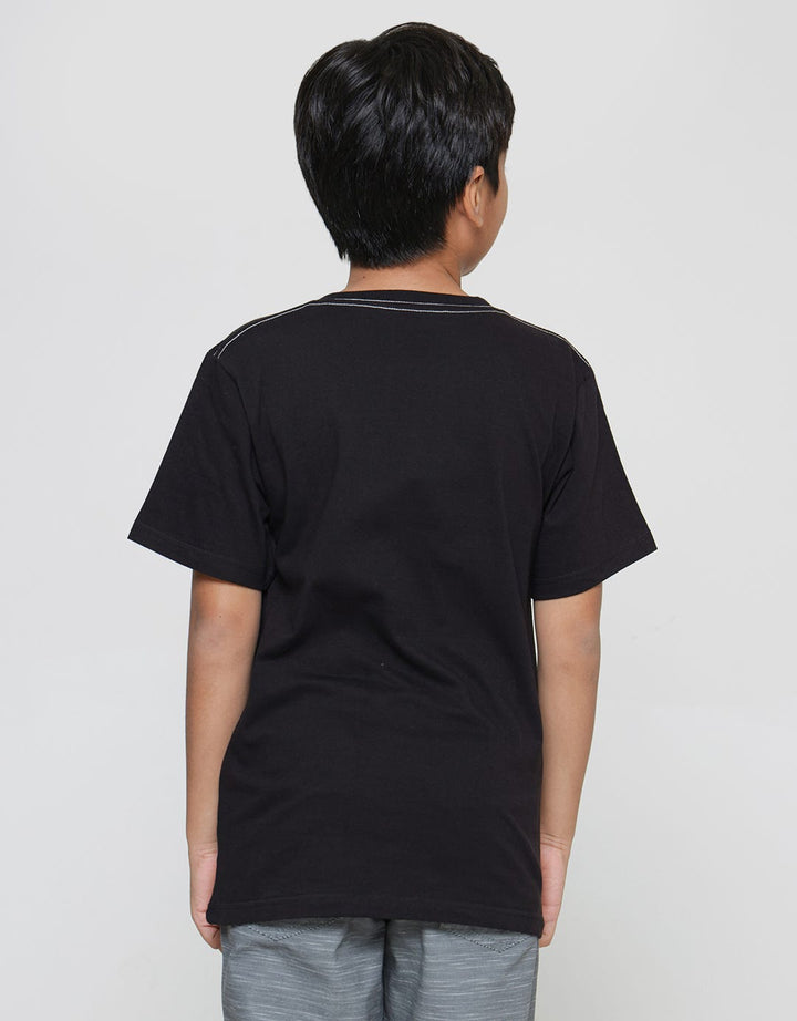 Nevada Kaos Lengan Pendek Anak Laki-laki Print Outline Anime