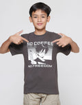 Nevada Kaos Lengan Pendek Anak Laki-laki Print No Coffe