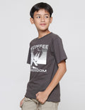 Nevada Kaos Lengan Pendek Anak Laki-laki Print No Coffe