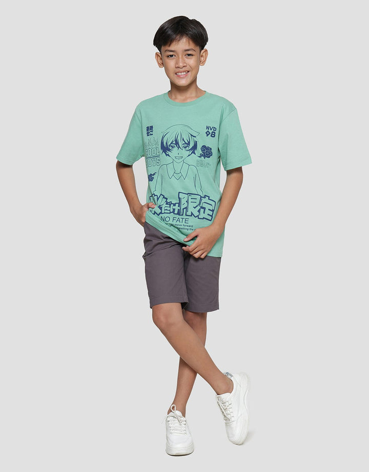 Nevada Outline Anime Boys Short Sleeve T-Shirt