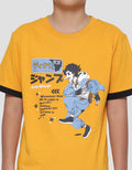 Nevada Anime Outline Kaos Anak Laki-laki