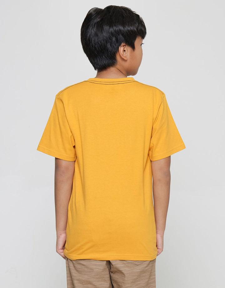 Nevada Emboss Brooklyn With Print Boys Short Sleeve T-Shirt