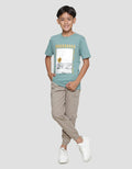 Nevada Print Picture Crossroads Kaos Lengan Pendek Anak Laki-Laki