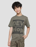 Nevada Develop Print Kaos Anak Laki-laki