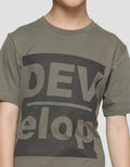 Nevada Develop Print Kaos Anak Laki-laki