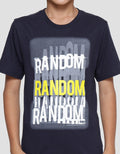 Nevada Wording Random Shadow Boys Short Sleeve T-Shirt