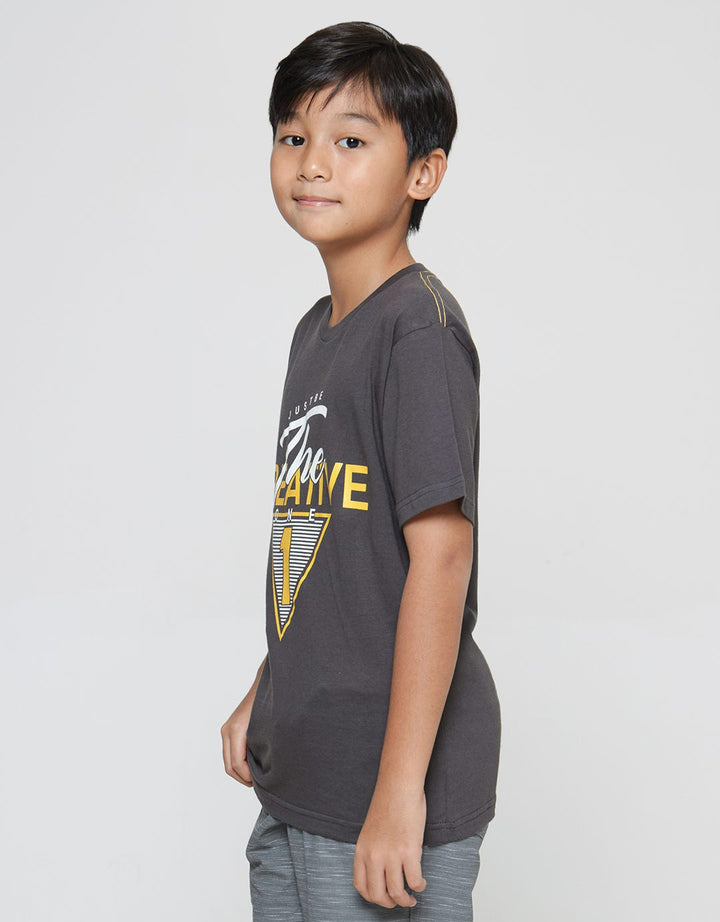 Nevada Print The Creative No.1 Kaos Lengan Pendek Anak Laki-Laki