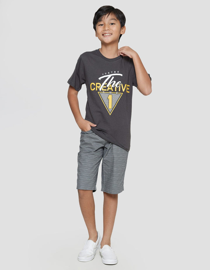 Nevada Print The Creative No.1 Kaos Lengan Pendek Anak Laki-Laki