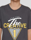 Nevada Print The Creative No.1 Kaos Lengan Pendek Anak Laki-Laki