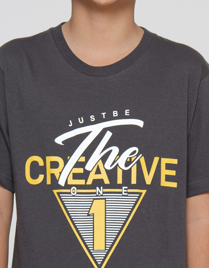 Nevada Print The Creative No.1 Kaos Lengan Pendek Anak Laki-Laki