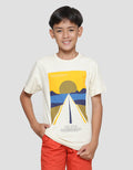 Nevada Desert Mountain And Sunrise Boys Short Sleeve T-Shirt