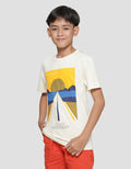 Nevada Desert Mountain And Sunrise Boys Short Sleeve T-Shirt