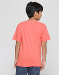 Nevada Print Coconut Tree & Beach Kaos Lengan Pendek Anak Laki-Laki