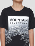 Nevada Print Mountain Adventure Boys Short Sleeve T-Shirt