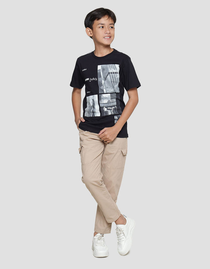 Nevada Boys Short Sleeve T-Shirt Print Fotocity