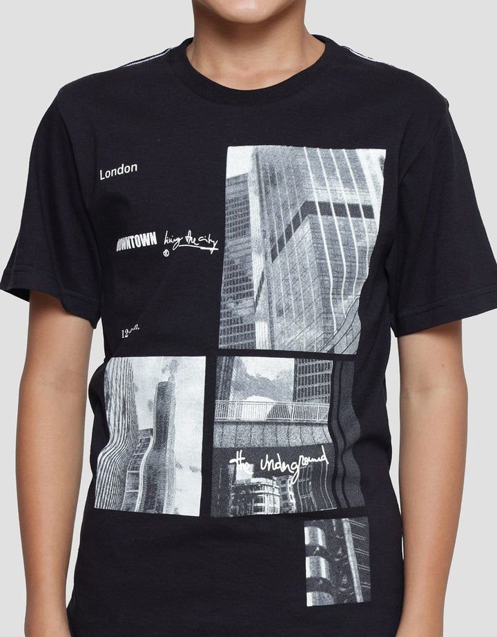 Nevada Boys Short Sleeve T-Shirt Print Fotocity