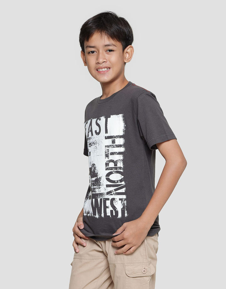Nevada Boys Short Sleeve T-Shirt Photo Print East West