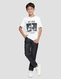 Nevada Print Foto Out Loud Kaos Lengan Pendek Anak Laki-Laki