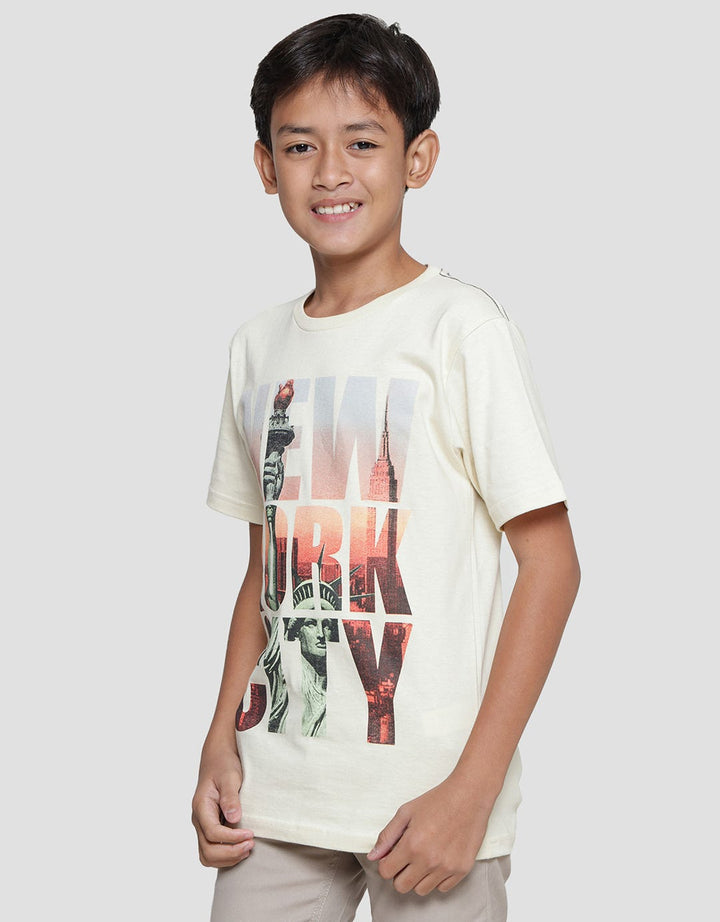 Nevada New York Photo Kaos Anak Laki-laki