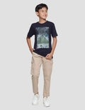 Nevada Kaos Lengan Pendek Anak Laki-laki  Print Fotocity Zebracross