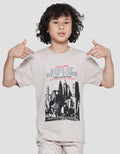 Nevada Print Shadow Of City Kaos Lengan Pendek Anak Laki-Laki