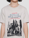 Nevada Print Shadow Of City Kaos Lengan Pendek Anak Laki-Laki