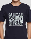 Nevada Print Photo Dont Give Up Boys Short Sleeve T-Shirt