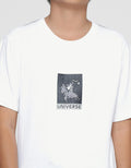 Nevada Print Space Universe Boys Short Sleeve T-Shirt