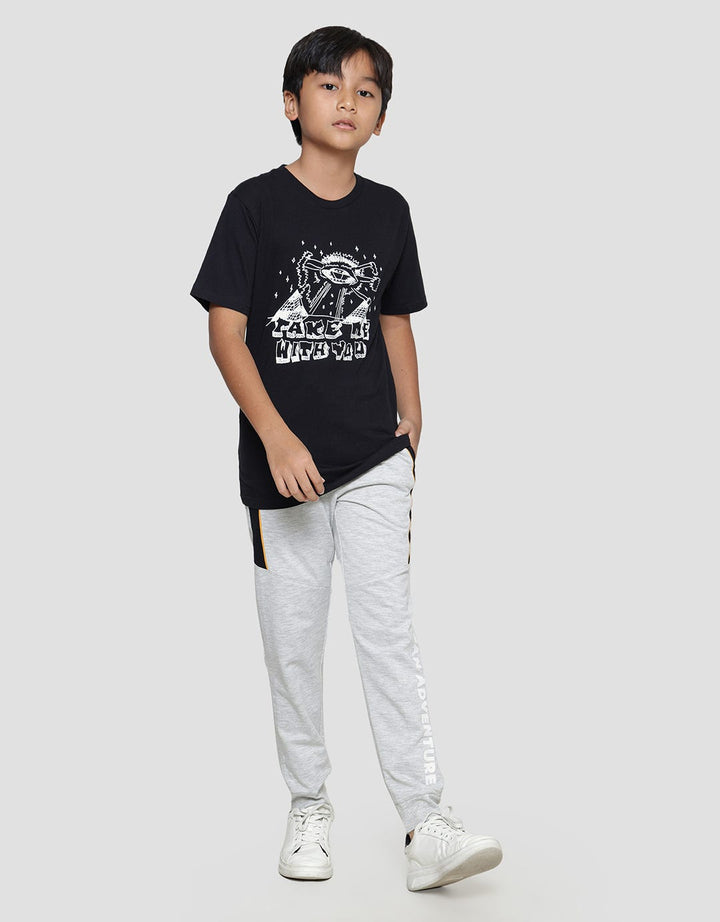 Nevada Take Me With You Kaos Lengan Pendek Anak Laki-Laki
