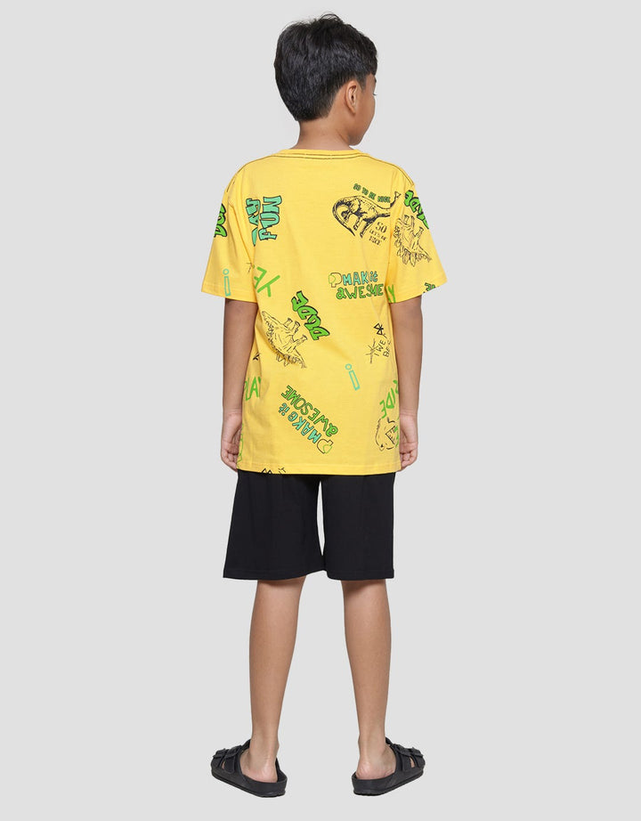 SET DUDE DINO PRINT