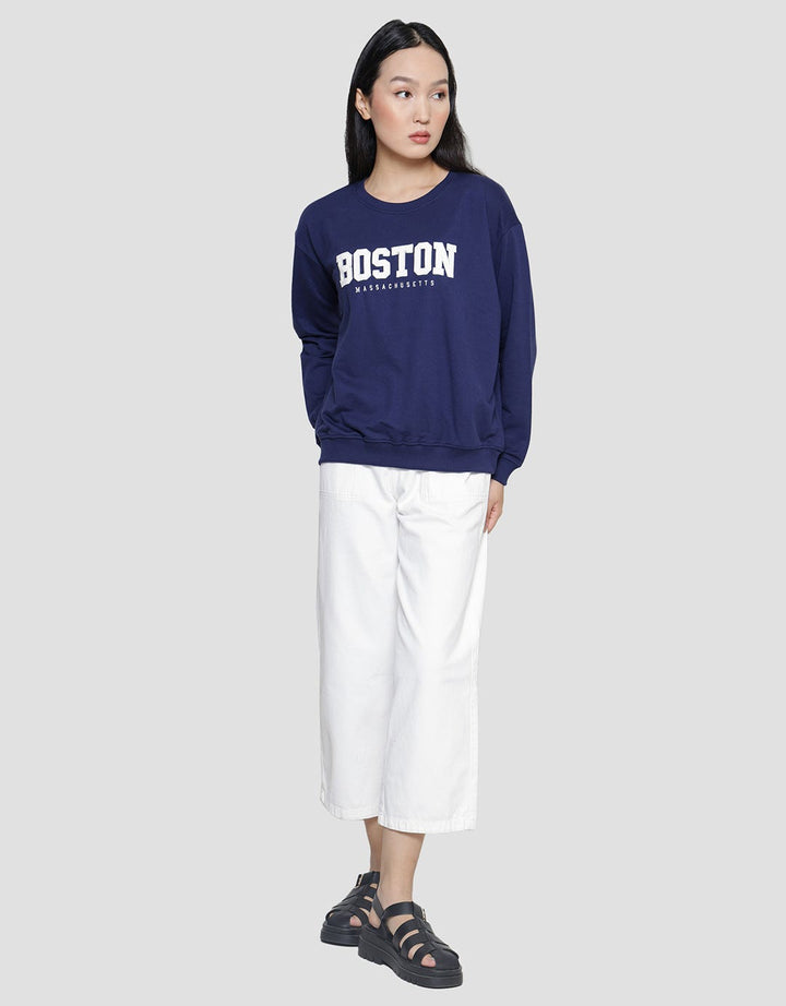 Nevada Women's Solid Boston Sweater