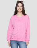 Nevada Bear Sweater Solid Embro Wanita