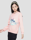 Nevada Sweater Knit Girls With Sling Bag Print