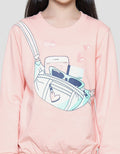 Nevada Sweater Knit Girls With Sling Bag Print