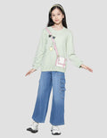 Nevada Knit With Sling Bag Print Sweater Anak Perempuan
