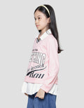 Nevada Wording Look Aline Sweater Anak Perempuan