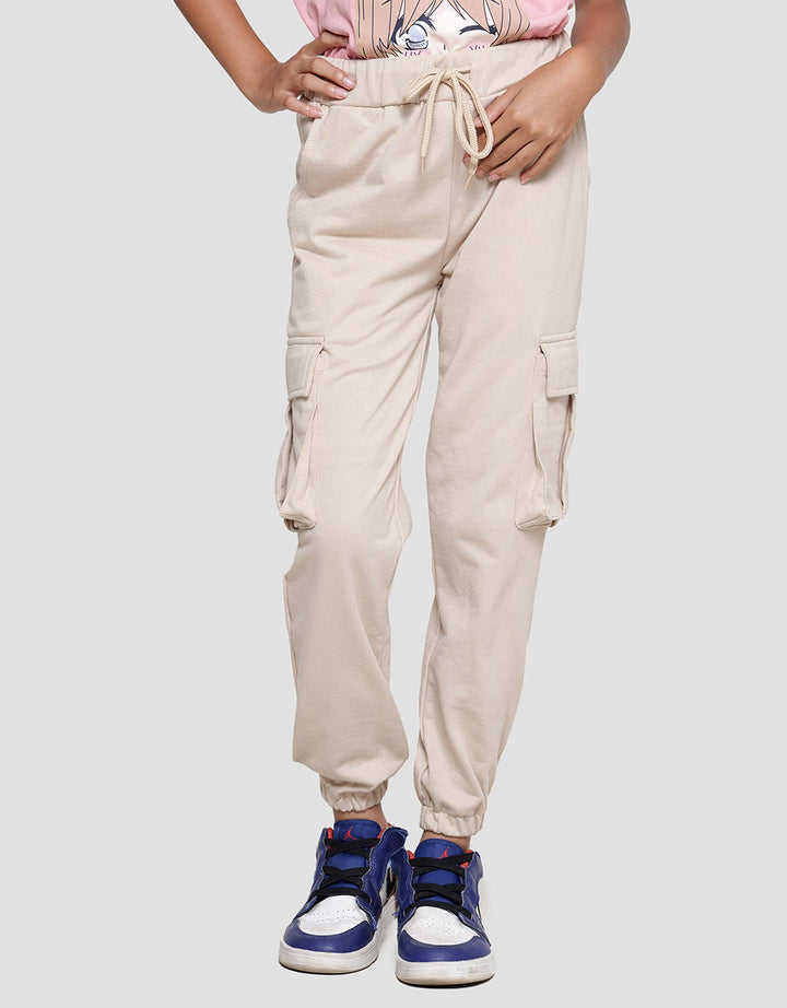 Nevada With Pocket Cargo Celana Jogger Anak Perempuan
