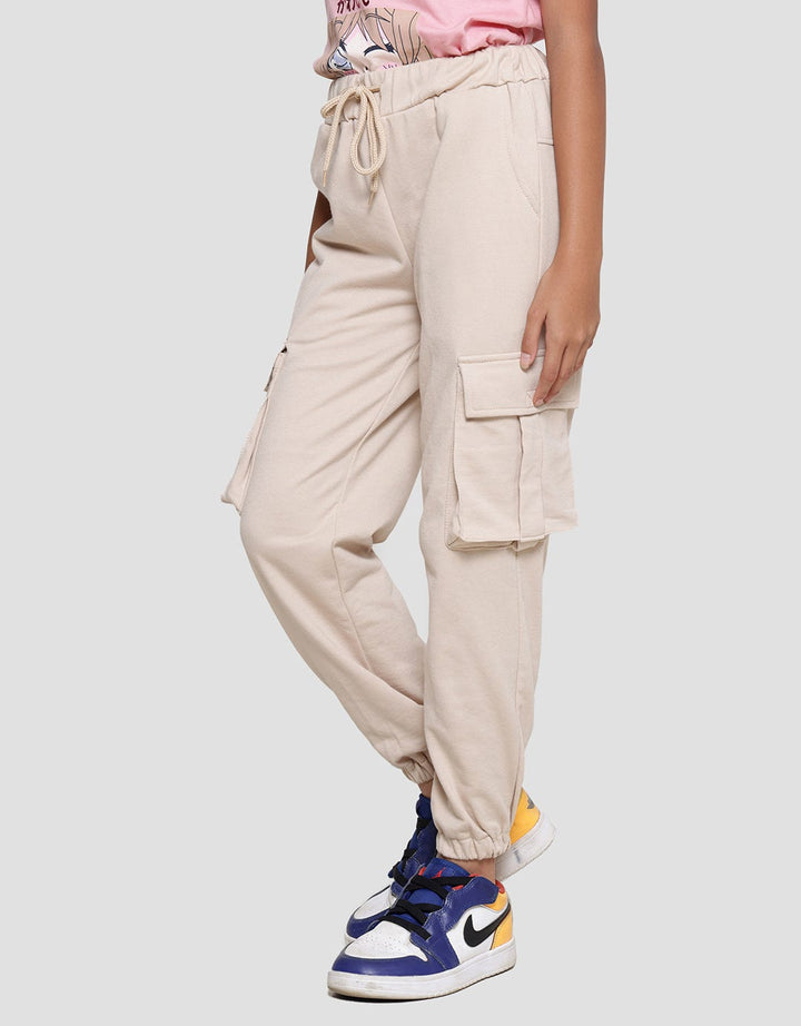 Nevada With Pocket Cargo Celana Jogger Anak Perempuan