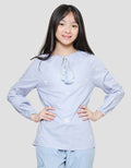 Nevada Tassel Embro Girls Shirt