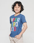 Little M Superhero Kid Kaos Anak Laki-laki