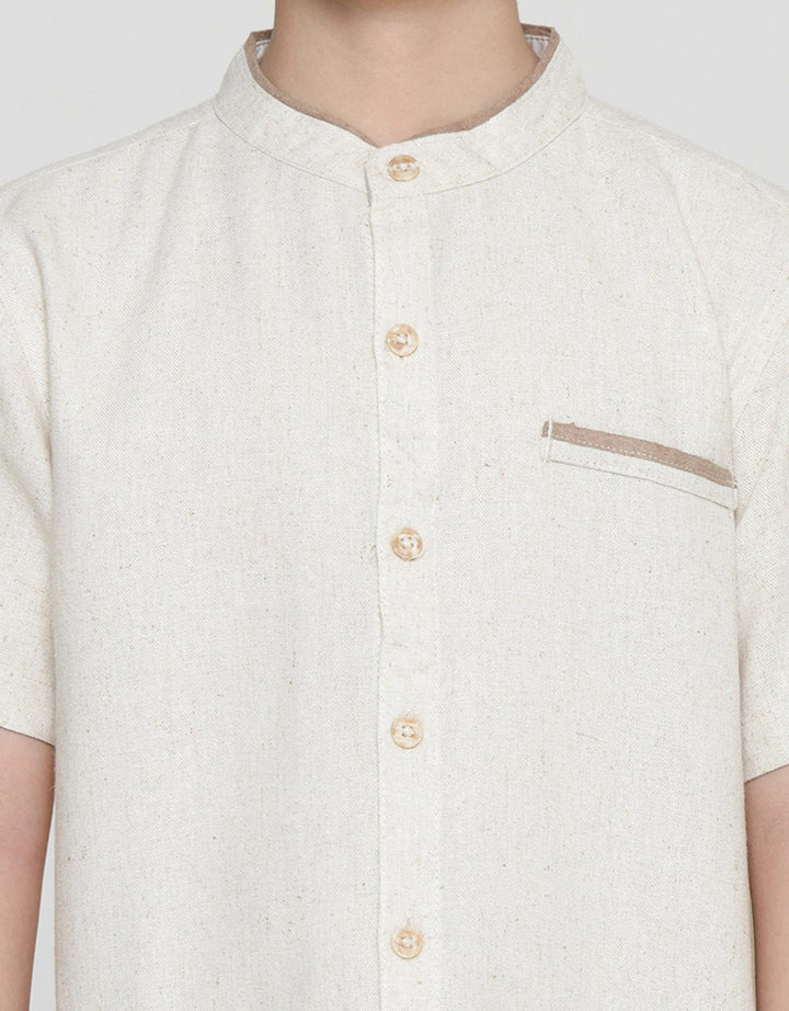 Little M Linen Blend Baju Koko Anak Laki-laki