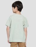 Little M Stripes Round Neck Koko Boys